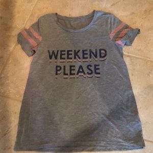 💚💚 Weekend Please T-shirt